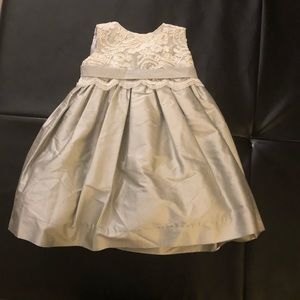 US Angels Formal Gray Dress - 18 Months